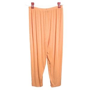 HSN Carolyn Strauss Orange Loose Pants M